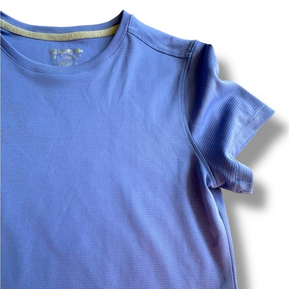 Reel Legends Women’s Short Sleeve Freeline Blue Top size M - Picture 4 of 5